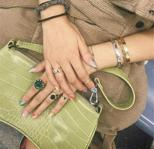 Cargar imagen en el visor de la galería, Bolso Baguette Bag Hanna - Verde claro - mld3solutions
